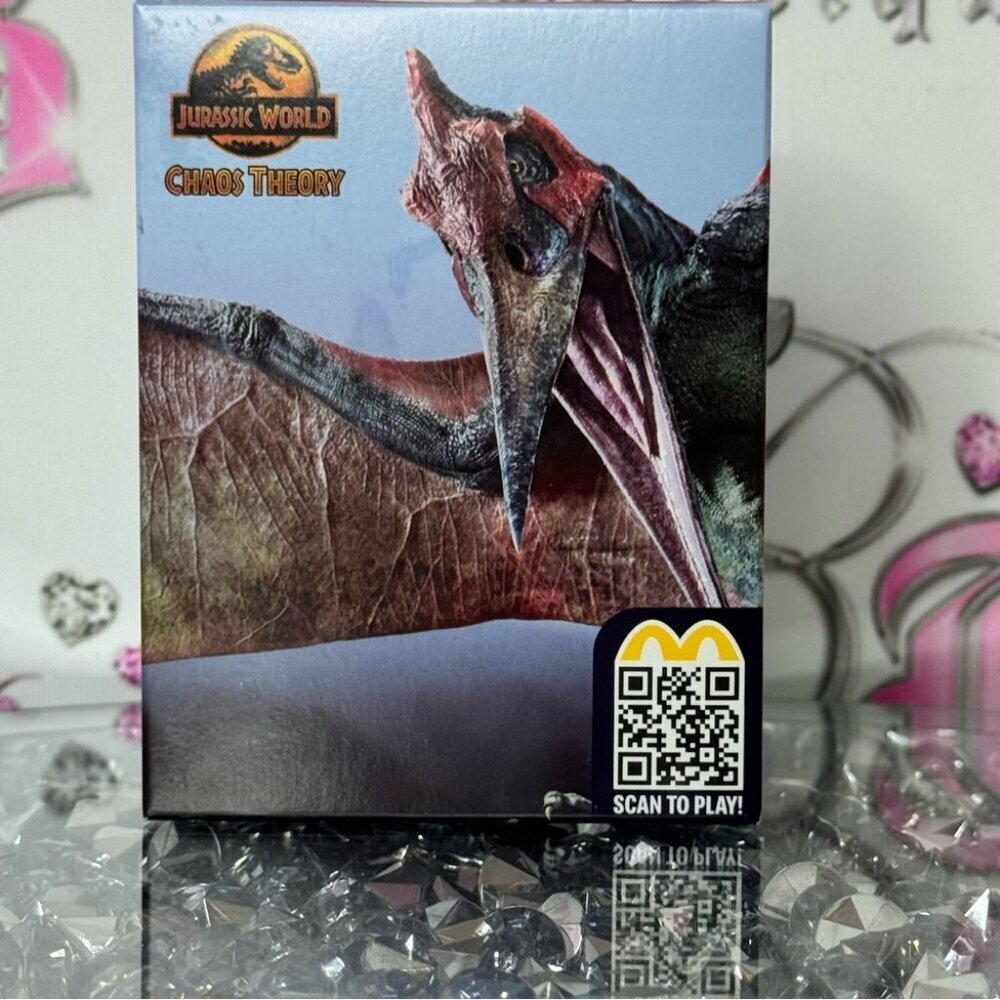 McDonald’s Jurassic world Chaos Theory toy dinosaur movie 🎥 happy meal Canada